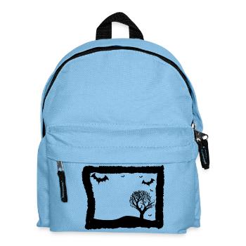 bats - Kids' Backpack - light blue - Front