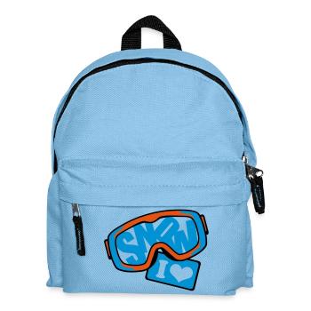 la neige - Sac à dos Enfant - bleu clair - Devant