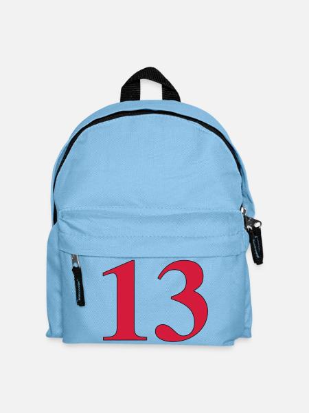 13 - Kinder Rucksack - Hellblau