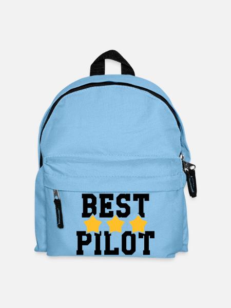 Best Pilot - Kids' Backpack - light blue