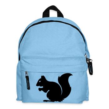 Eichhörnchen - Kinder Rucksack - Hellblau - Vorne
