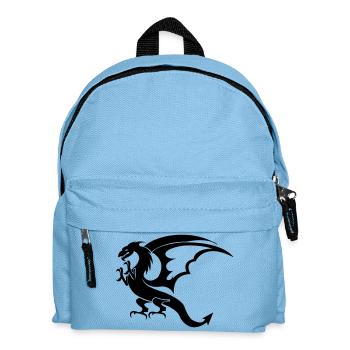dragon - Kinder Rucksack - Hellblau - Vorne