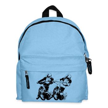 Speedway Racing - Kinder Rucksack - Hellblau - Vorne
