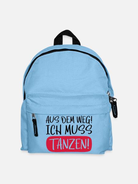 tanzen aus dem weg - Kinder Rucksack - Hellblau