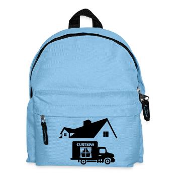 Livraison de camions Protection solaire à domicile - Sac à dos Enfant - bleu clair - Devant