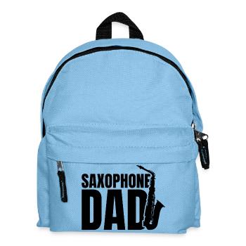 Saxophone Papa - Sac à dos Enfant - bleu clair - Devant