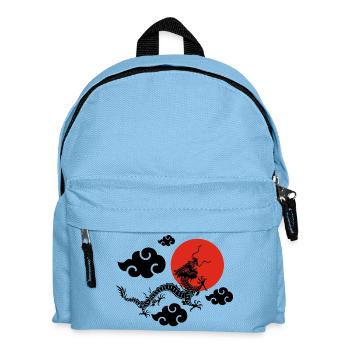The Flight of the Black Dragon - Kids' Backpack - light blue - Front
