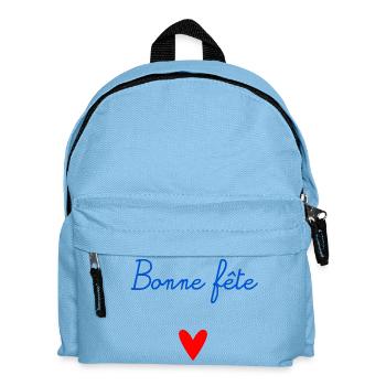 GRANNY. MOTHER'S DAY. HAPPY GRANNY'S DAY. I LOVE YOU - Kids' Backpack - light blue - Front