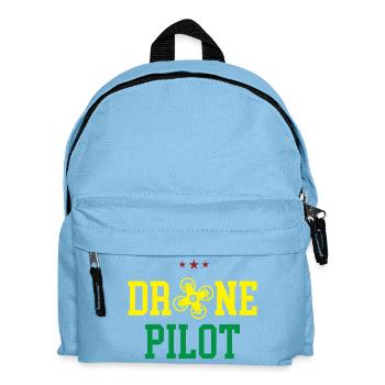 Pilote de drone - Sac à dos Enfant - bleu clair - Devant