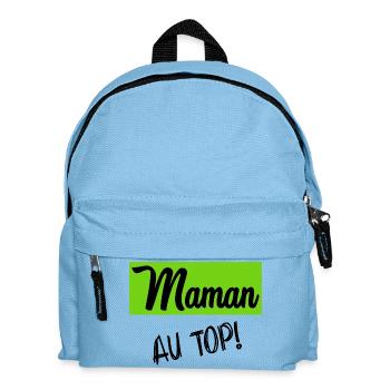 MOM - Kids' Backpack - light blue - Front