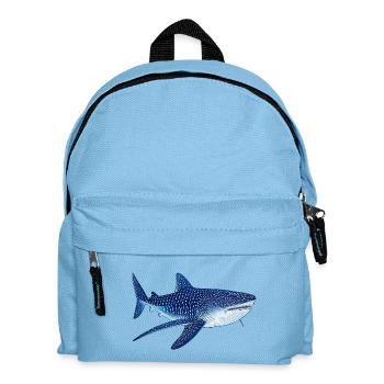 Whale shark - Kids' Backpack - light blue - Front