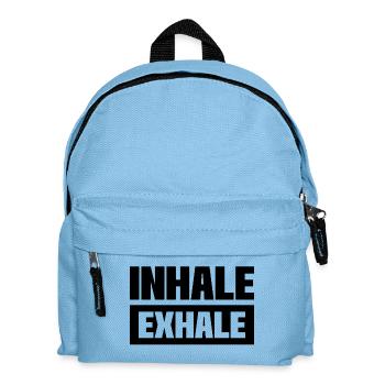 INSPIREZ EXPIREZ - Sac à dos Enfant - bleu clair - Devant