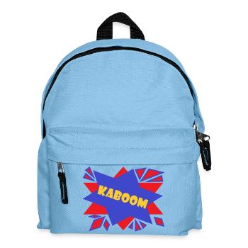 Comic Kaboom - Kids' Backpack - light blue - Front