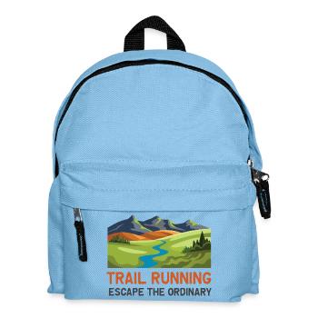 Trail Running - Escape the Ordinary - Kids' Backpack - light blue - Front