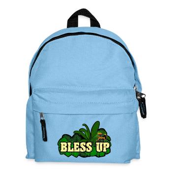 Dub Reggae bénit la jungle - Sac à dos Enfant - bleu clair - Devant