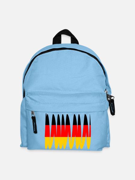 Drapeau de l’Allemagne - Sac à dos Enfant - bleu clair