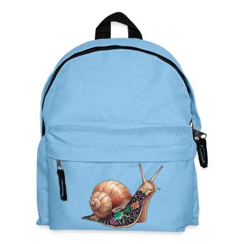Yakuza Snail – L’encre lente - Sac à dos Enfant - bleu clair - Devant