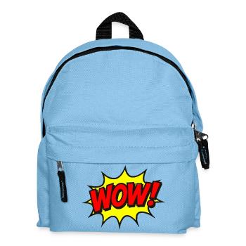 Wow Explosion Pop Art - Sac à dos Enfant - bleu clair - Devant