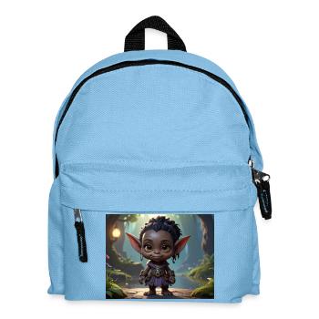 Forest Goblin in Duskwood - Kids' Backpack - light blue - Front
