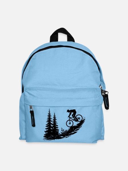 MTB Mountainbike - Kinder Rucksack - Hellblau