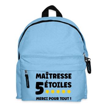 Geliebte - Kinder Rucksack - Hellblau - Vorne