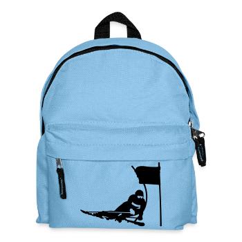 Ski - Kinder Rucksack - Hellblau - Vorne