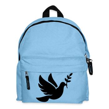 Foi de la Paix de la Colombe - Sac à dos Enfant - bleu clair - Devant