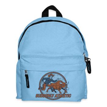 Soudainement le rodéo athlétique - Sac à dos Enfant - bleu clair - Devant