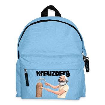Kreuzberg Döner Marx - Sac à dos Enfant - bleu clair - Devant
