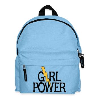 Lightning Bolt Girl Power - Kids' Backpack - light blue - Front