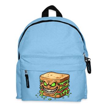 Spooky Sandwich Monster - Kids' Backpack - light blue - Front