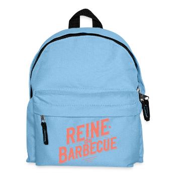 Reine du Barbecue - Sac à dos Enfant - bleu clair - Devant