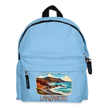 Lanzerote Coast - Kids' Backpack - light blue - Front