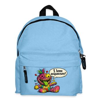 I love acupuncture! - Kinder Rucksack - Hellblau - Vorne