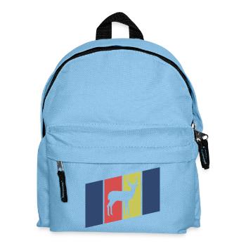 Antelope Silhouette Africa - Kids' Backpack - light blue - Front