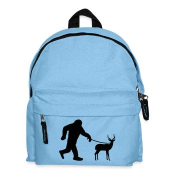 Antelope Sasquatch Humor - Kids' Backpack - light blue - Front