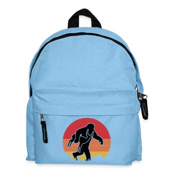 Bigfoot Antelope Vintage Humor - Kids' Backpack - light blue - Front