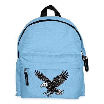 Eagle Bird in Flight Mode - Kids' Backpack - light blue - Front