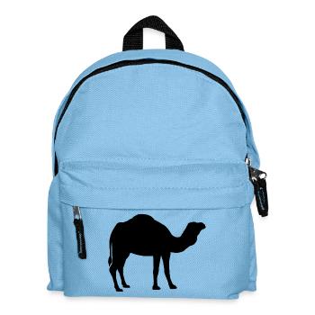 Kamel  - Kinder Rucksack - Hellblau - Vorne