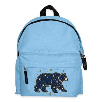Sternbild Bär Großer Bär Astronomie Vektor Shirt - Kinder Rucksack - Hellblau - Vorne