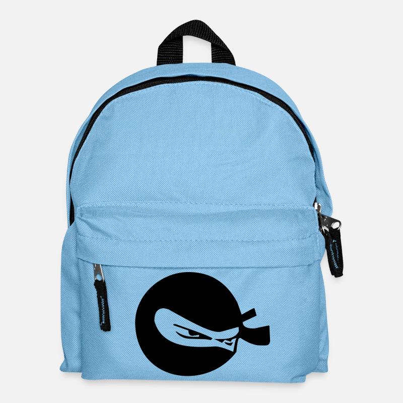 Ninja - Kinder Rucksack - Hellblau