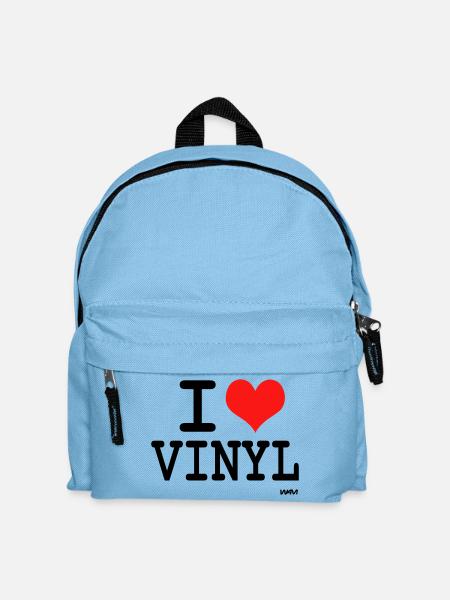 vinyl - Kids' Backpack - light blue