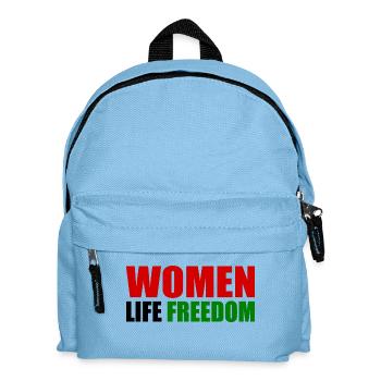 Women life freedom - Sac à dos Enfant - bleu clair - Devant