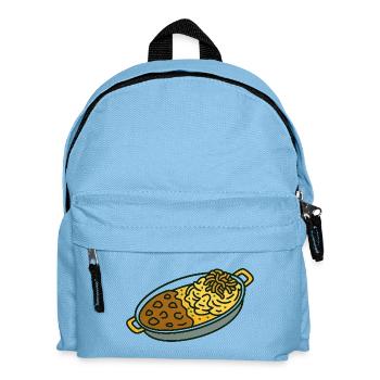 Grandma Karin's favorite dishes - Kids' Backpack - light blue - Front