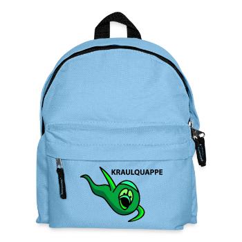Schwimmer- kraulen - Kinder Rucksack - Hellblau - Vorne