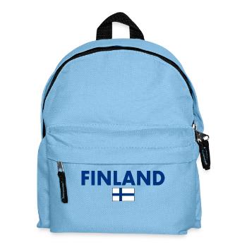Finlande - Sac à dos Enfant - bleu clair - Devant