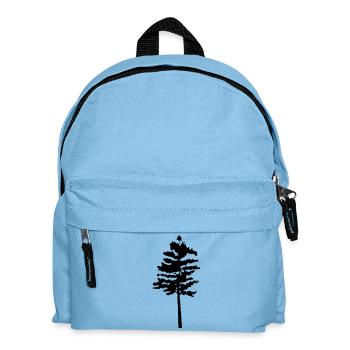 A tree - Kids' Backpack - light blue - Front