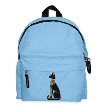 Egyptian Cat - Kids' Backpack - light blue - Front