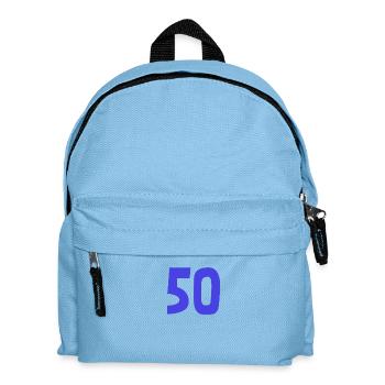 JAHRESTAG. ALLES GUTE ZUM GEBURTSTAG. ALLES GUTE ZUM GEBURTSTAG. - Kinder Rucksack - Hellblau - Vorne