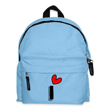 1. 1 AN. 1er ANNIVERSAIRE. ANNIVERSAIRE 1 AN. UN - Sac à dos Enfant - bleu clair - Devant